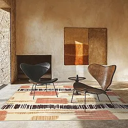 Wilton-Teppich - Lucerne (rosa/mehrfarbig)