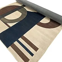 Wilton-Teppich - Nysa (braun/mehrfarbig)