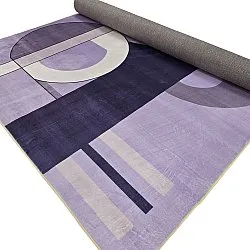 Wilton-Teppich - Nysa (lila/mehrfarbig)