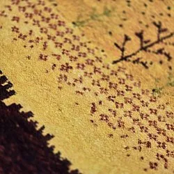 Wilton-Teppich - Oia (rot/mehrfarbig)