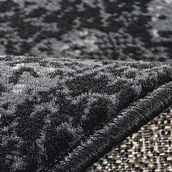 Rund Teppich - Peking Majestic (schwarz)