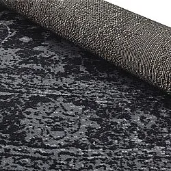 Rund Teppich - Peking Majestic (schwarz)