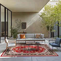 Wilton-Teppich - Peking (rot)