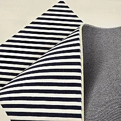 Wilton-Teppich - Pucon (schwarz/creme)