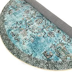 Rund Teppich - Rosalie (blau)