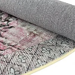 Tapis rond - Rosalie (rose)