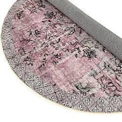 Tapis rond - Rosalie (rose)