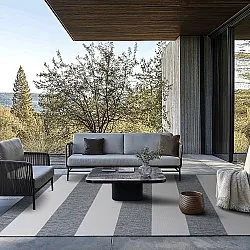 Teppich für innen und außen - Santana (grau)