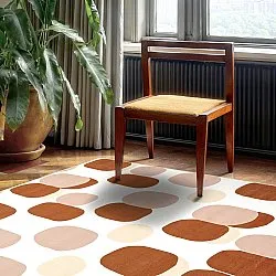 Wilton-Teppich - Sapa (braun/mehrfarbig)