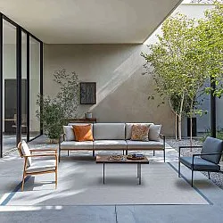 Teppich für innen und außen - Sortelha (blau)