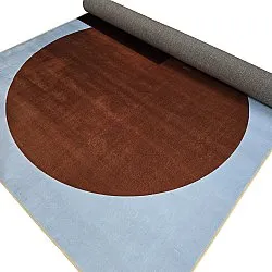 Wilton-Teppich - Taos (hellblau/mehrfarbig)