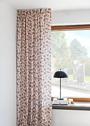 Vorhänge - Baumwollvorhang Wreath (rosa)