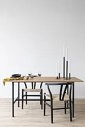Stuhl - Alta (schwarz/beige) - 2 Stck.