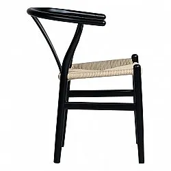 Stuhl - Alta (schwarz/beige) - 2 Stck.
