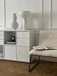 Fauteuil - Chelsea (blanc/teddy)