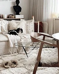 Hochflorteppiche - Fondi (beige)