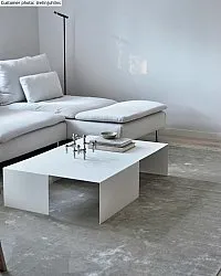 Wilton-Teppich - Art Silk (hellgrau/beige)