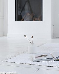 Tapis patchwork - Silje (blanc)