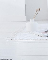 Tapis patchwork - Silje (blanc)