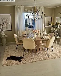 Hochflorteppiche - Janjira (offwhite)