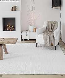 Tapis patchwork - Silje (blanc)