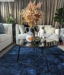 Hochflorteppiche - Cosy (dunkelblau)