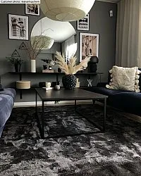 Hochflorteppiche - Aranga Super Soft Fur (anthrazit)