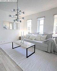 Tapis patchwork - Silje (blanc)