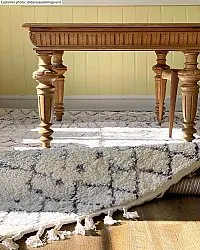 Hochflorteppiche - Marini (blau/multi)