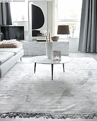 Wilton-Teppich - Art Silk (grau)