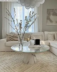 Hochflorteppiche - Monti (offwhite)