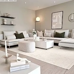 Wilton-Teppich - Sunayama (weiß)