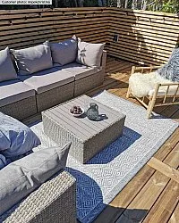 Teppich für innen und außen - Monsaraz (grau)