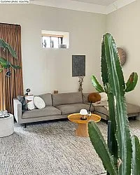 Wollteppich - Otago (schwarz/weiß)