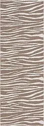 Kunststoffteppiche - Der Horred-Teppich Zebra (beige)