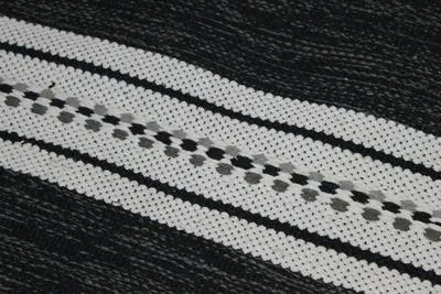 Flickenteppich von Stjerna of Sweden - Kajsa (schwarz)