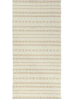 Kunststoffteppiche - Der Horred-Teppich Asta Mix (weiß)