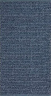 Kunststoffteppiche - Der Horred-Teppich Marion Mix (blau)