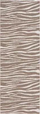 Tapis en plastique - Horredsmattan Zebra (beige)
