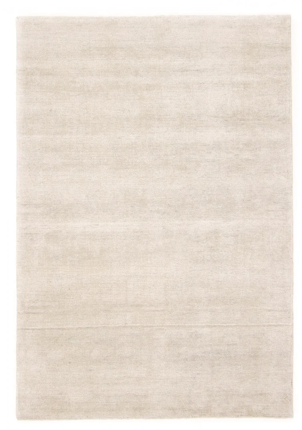 Bamboo silk Teppich - Faliraki (hellgrau)