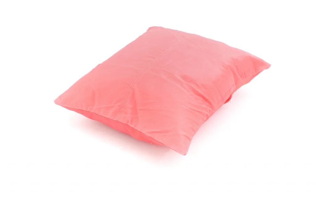 Seidensamt-Kissen (rosa) (kissenbezug) 45 x 45 cm