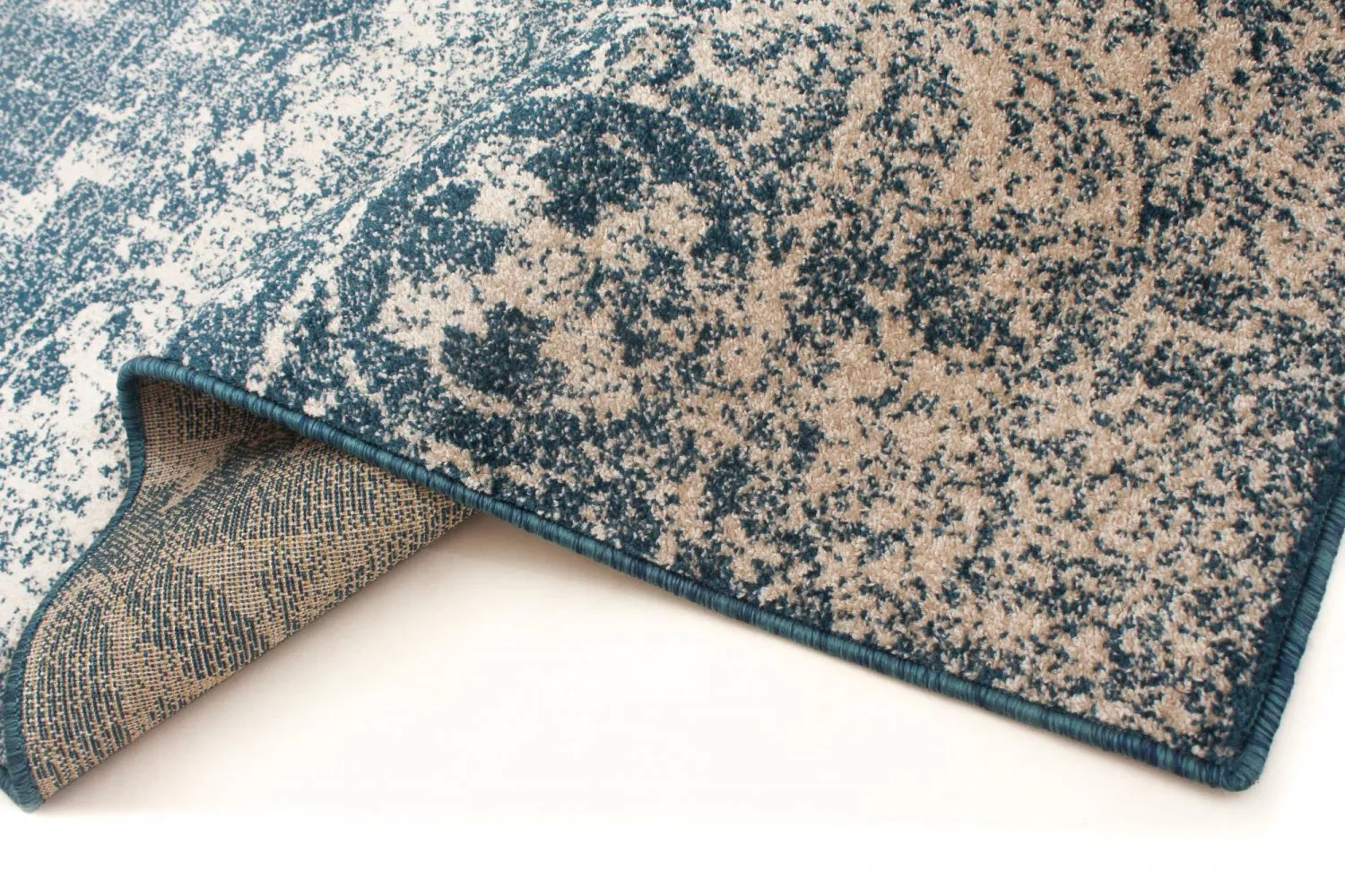 Wilton-Teppich - Giana (blau)