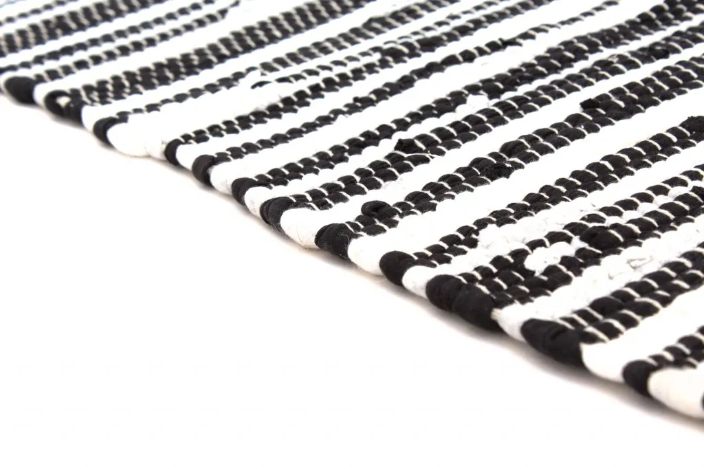 Flickenteppich von Strehög of Sweden - Tulka (Grau)