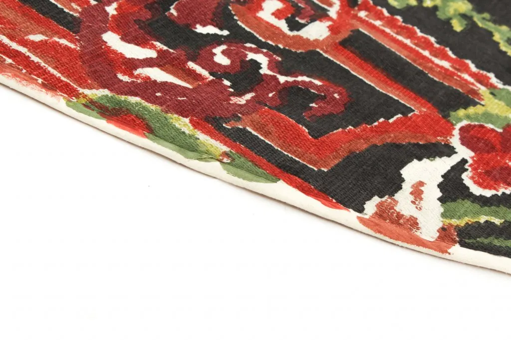 Flickenteppich - Rose (rund)