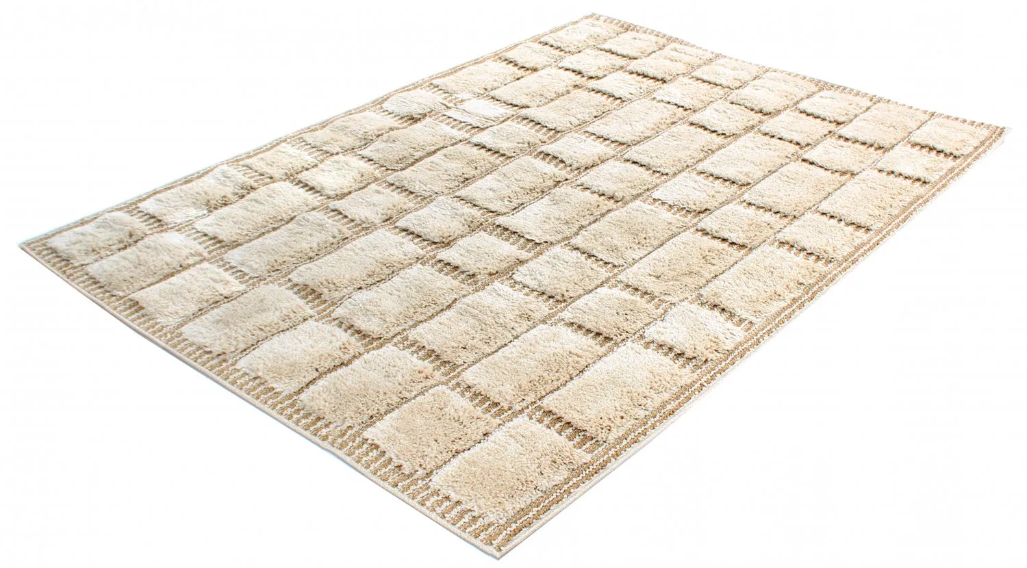 Hochflorteppiche - Lousa (beige)