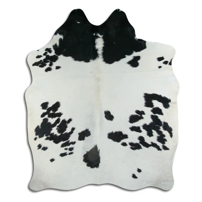 Kuhfell - Schwarz/Weiß 1034