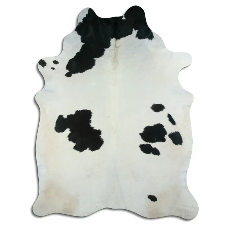 Cuir de vache - Noir/blanc 1041