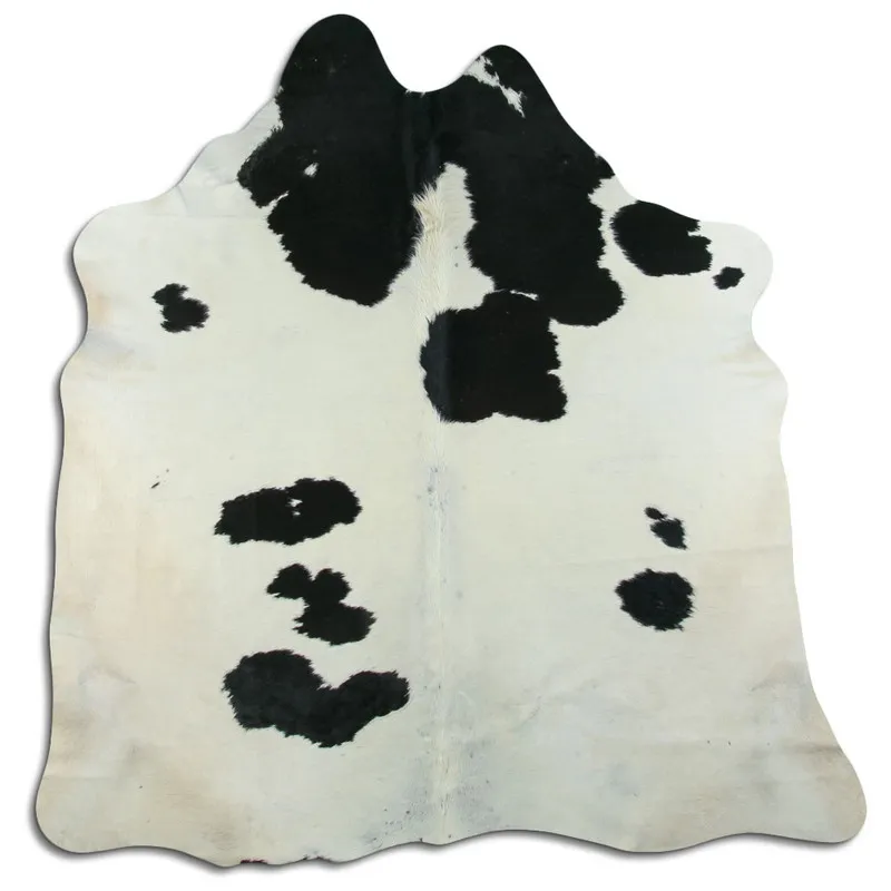 Cuir de vache - Noir/blanc 1051