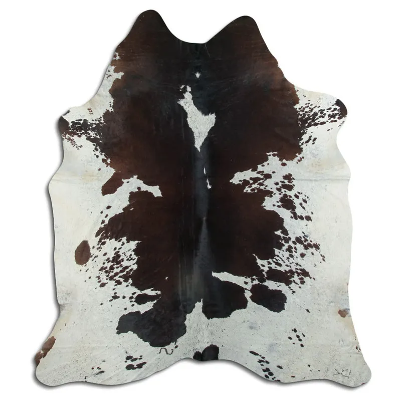 Kuhfell - Braun/Weiß 1078