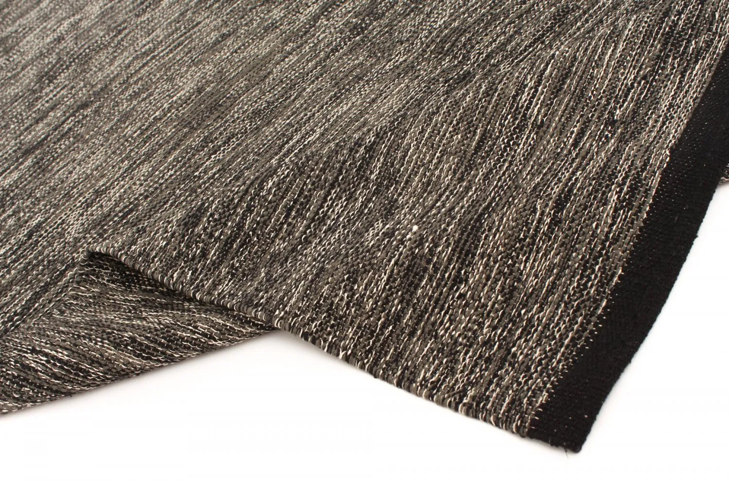 Flickenteppich - Slite (schwarz-weiß)